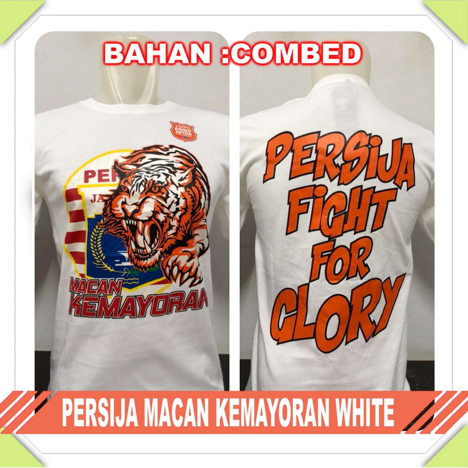 Jual Baju Kaos Tshirt Keren Kaos Suporter Persija Macan Kemayoran 3d