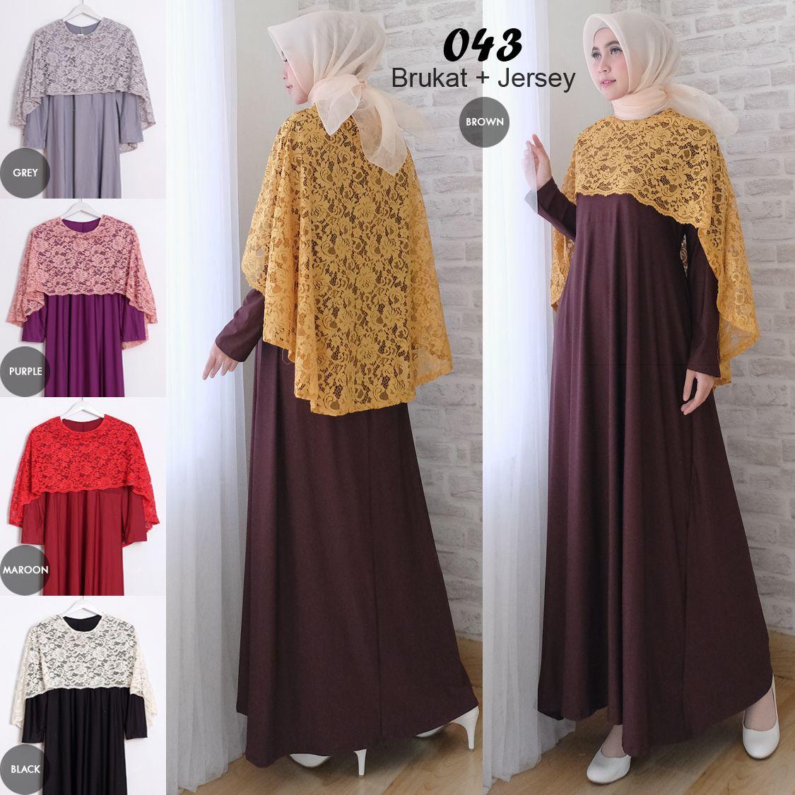 Gamis Brukat / GAMIS BROKAT / DRESS PESTA CANTIK MURAH