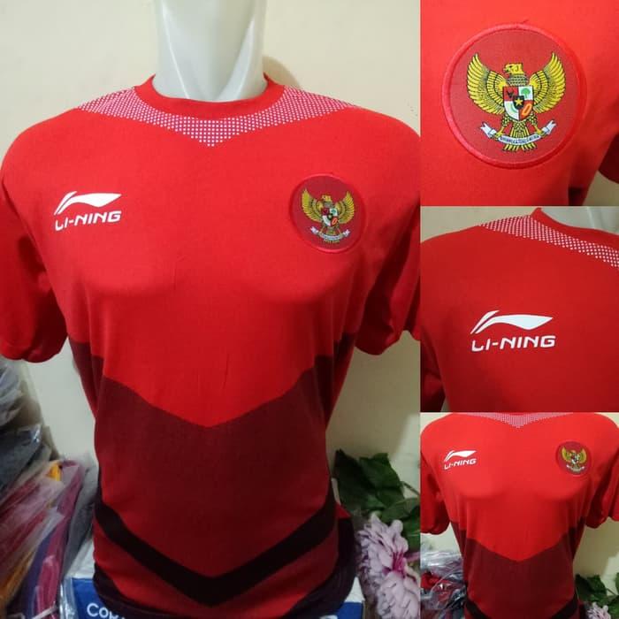 JERSEY TIMNAS INDONESIA BORDIR HOME OFFICIAL LINING ASIAN GAMES SEA GAMES 2018 GO