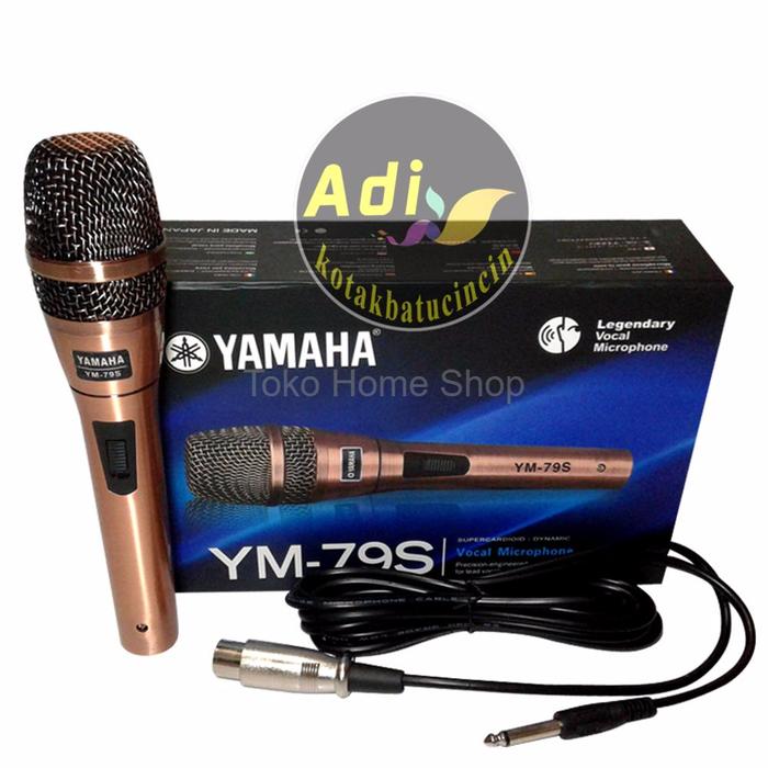 Yamaha Microphone Kabel YM 79 S Super Body Besi - GOLD