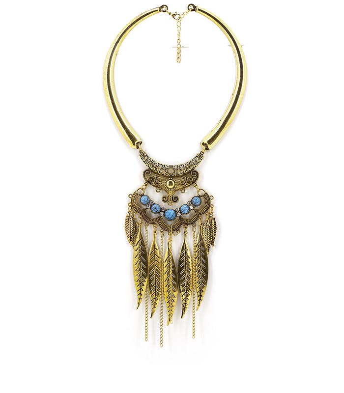 KALUNG WANITA IMPORT SMJULIA NECKLACE GOLD N00878G1 / AKSESORIS BERKUALITAS / KALUNG KEKINIAAN / KALUNG KEREN