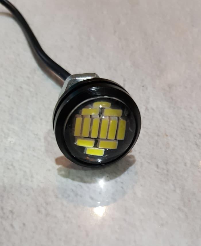 Lampu DRL Led Eagle Eye/Mata Elang Besar 23MM Mobil Motor HARGA SATUAN