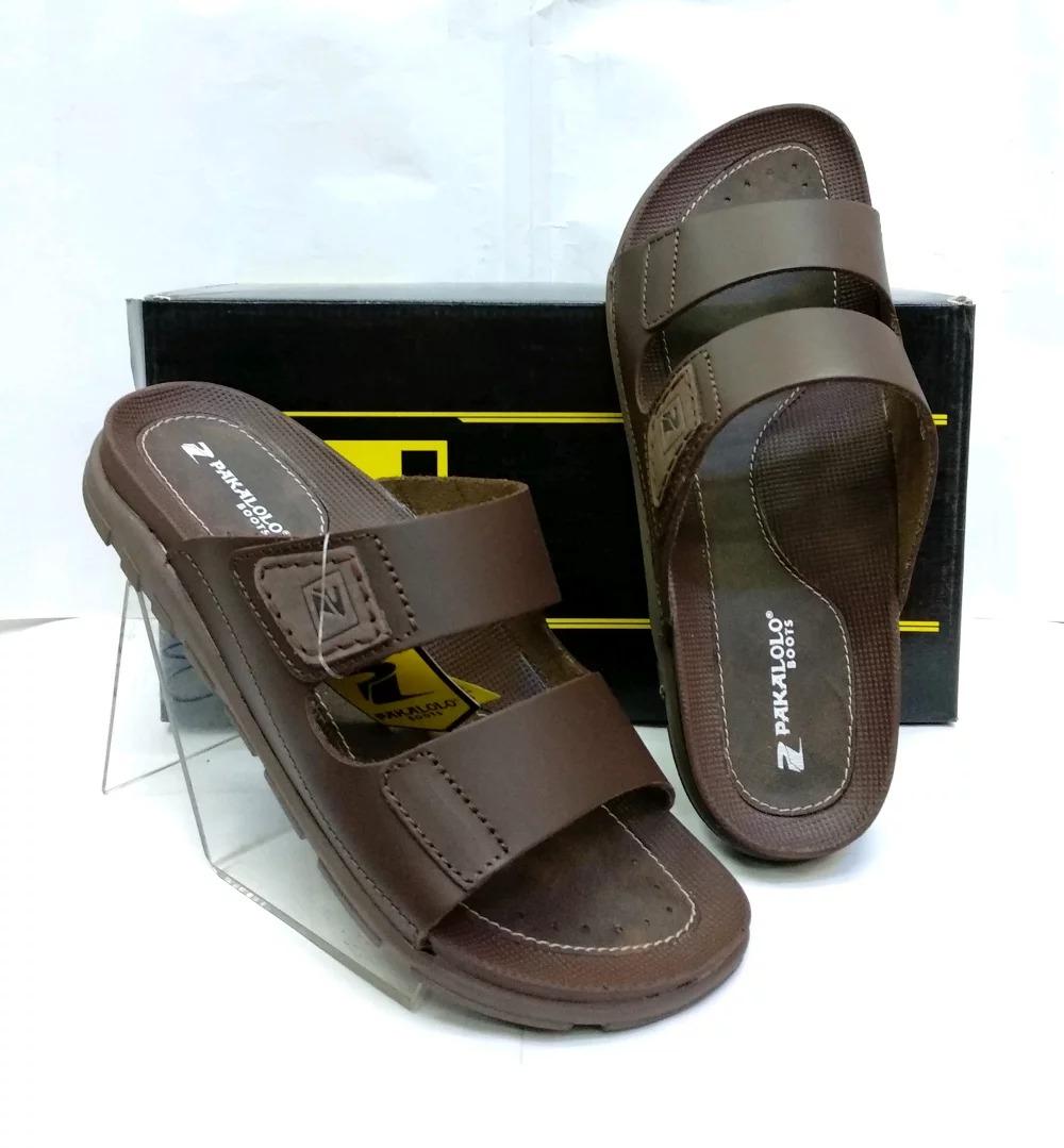 Sandal Kulit Pakalolo N0195 - Brown