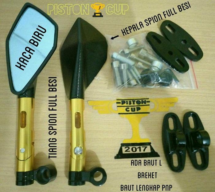 SPION TOMOK FULL CNC / SPION TOMOK 2 CNC / SPION TOMOK model RIZOMA | ( spion motor variasi kaca honda yamaha beat nmax vario bulat scoopy )