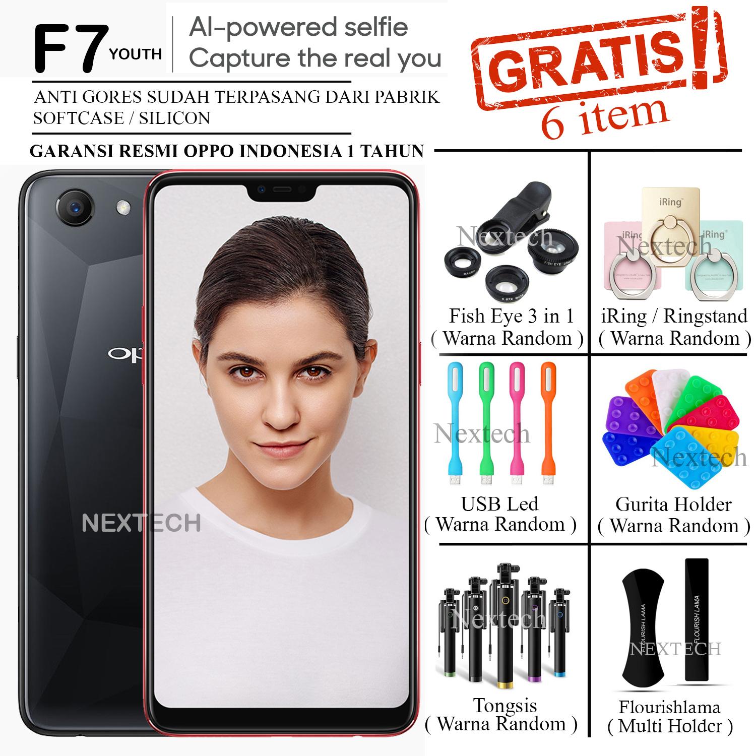 Inilah Harga Oppo F7 Surabaya Terbaru 2018 OPPO F7 YOUTH 4 64GB GARANSI RESMI