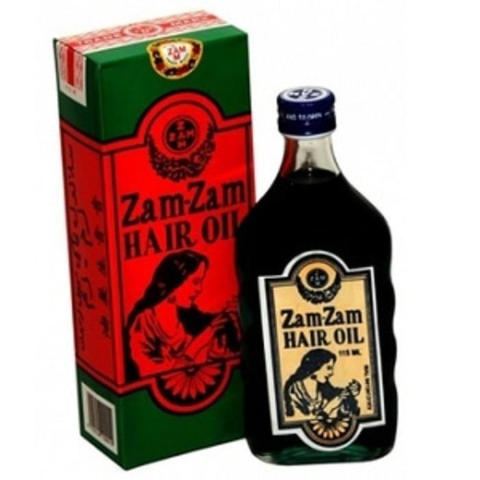 Zam Zam Hair Oil - Minyak Penumbuh Rambut, Alis, Jenggot, Cambang, Kumis & Bulu Dada