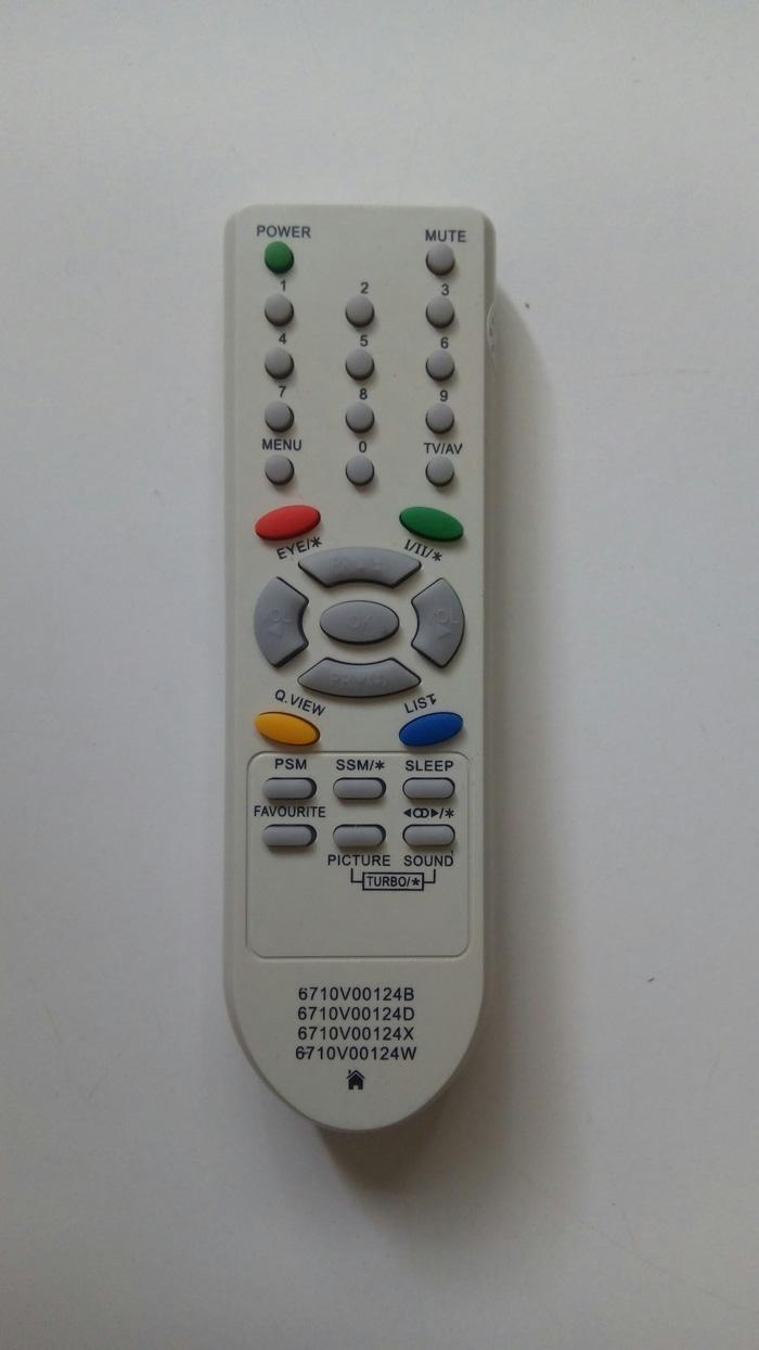 G TRONIK REMOT/REMOTE TV LG TABUNG FLAT SLIM 6710V00124B 6710V00124D X W MP SPCREMOTE 005