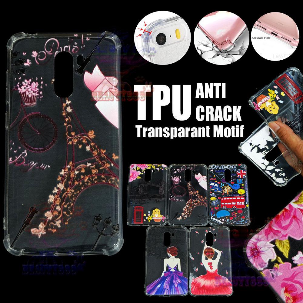 Beauty Case Anti Crack Xiaomi POCO F1 3D Luxury Animasi Vintage Menara Eiffel Paris Softcase Anti Jamur Air Case 0.3mm / Silicone Xiaomi Poco F1 / Silikon Anti Shock / Case Hp / Jelly Case Xiaomi Poco F1 / Anti Crack Gambar - 3