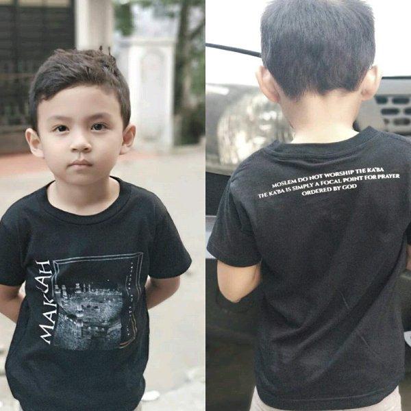Kaos Anak Islami Trendy Tema Makkah