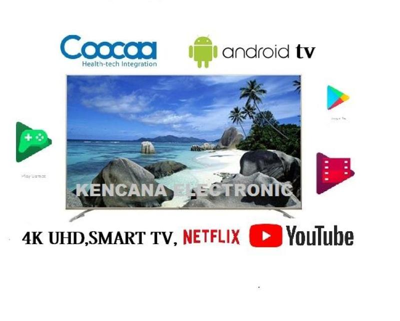 COOCAA MODEL- 50G2 LED TV 4K Android Smart TV 50inch -Wifi -Ultra HD -NETFLIX- FREE ONGKIR Khusus JABODETABEK