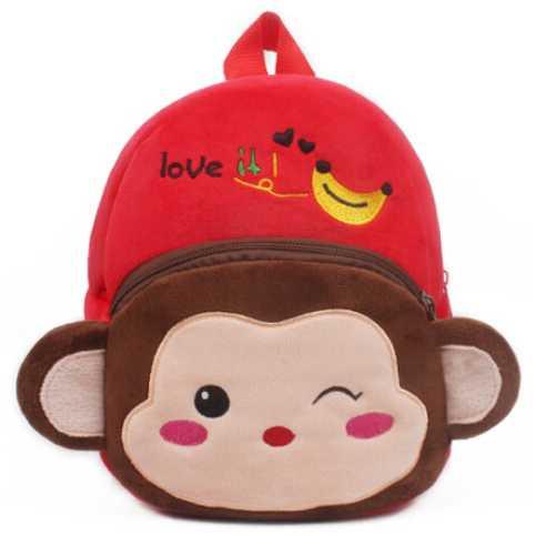 Tas pria selempang/Tas pria import/Tas pria ransel/Tas pria laptop/Tas pria eiger/Tas pria distro/Tas pria keren/Tas pria kecil/Tas pria murah Tas Sekolah Anak Karakter Kartun Monkey