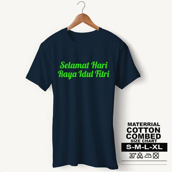 PROMO TERLARIS - Baju Pria Kaos Lebaran PS-LSMSZN457 SELAMAT HARI RAYA IDUL FITRI 5