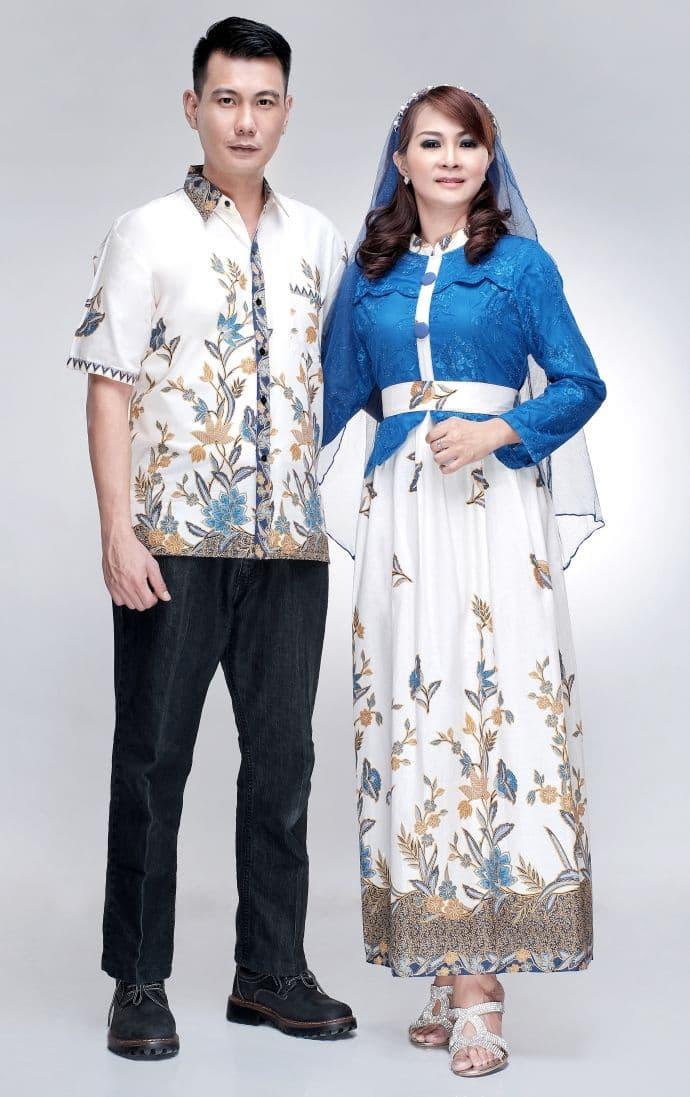 batik keluarga/ batik sarimbit gamis Kanaya / batik brokat mix katun