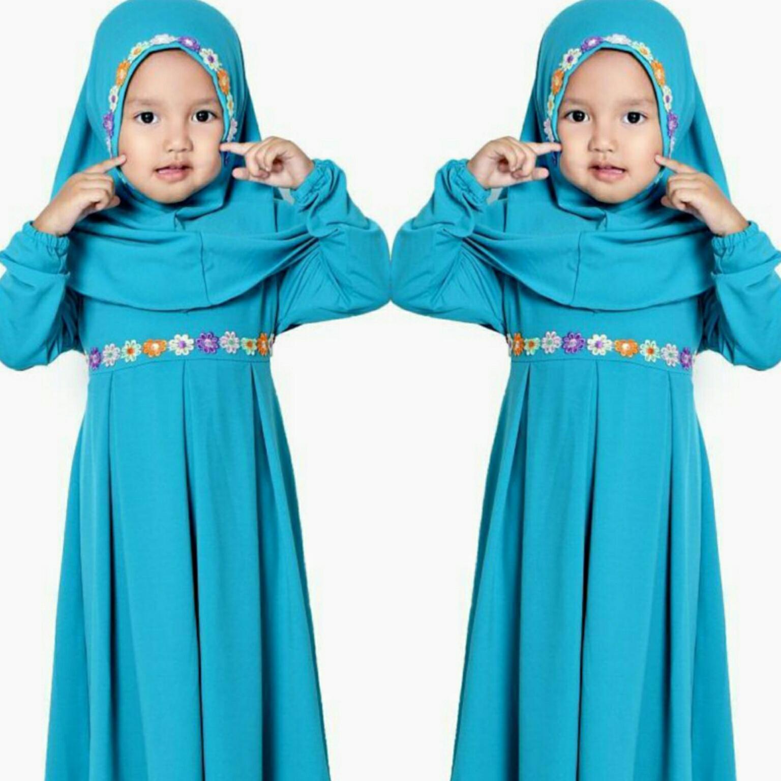 Snowshopkita Gamis Syari ALINA Kids Syari & Jilbab