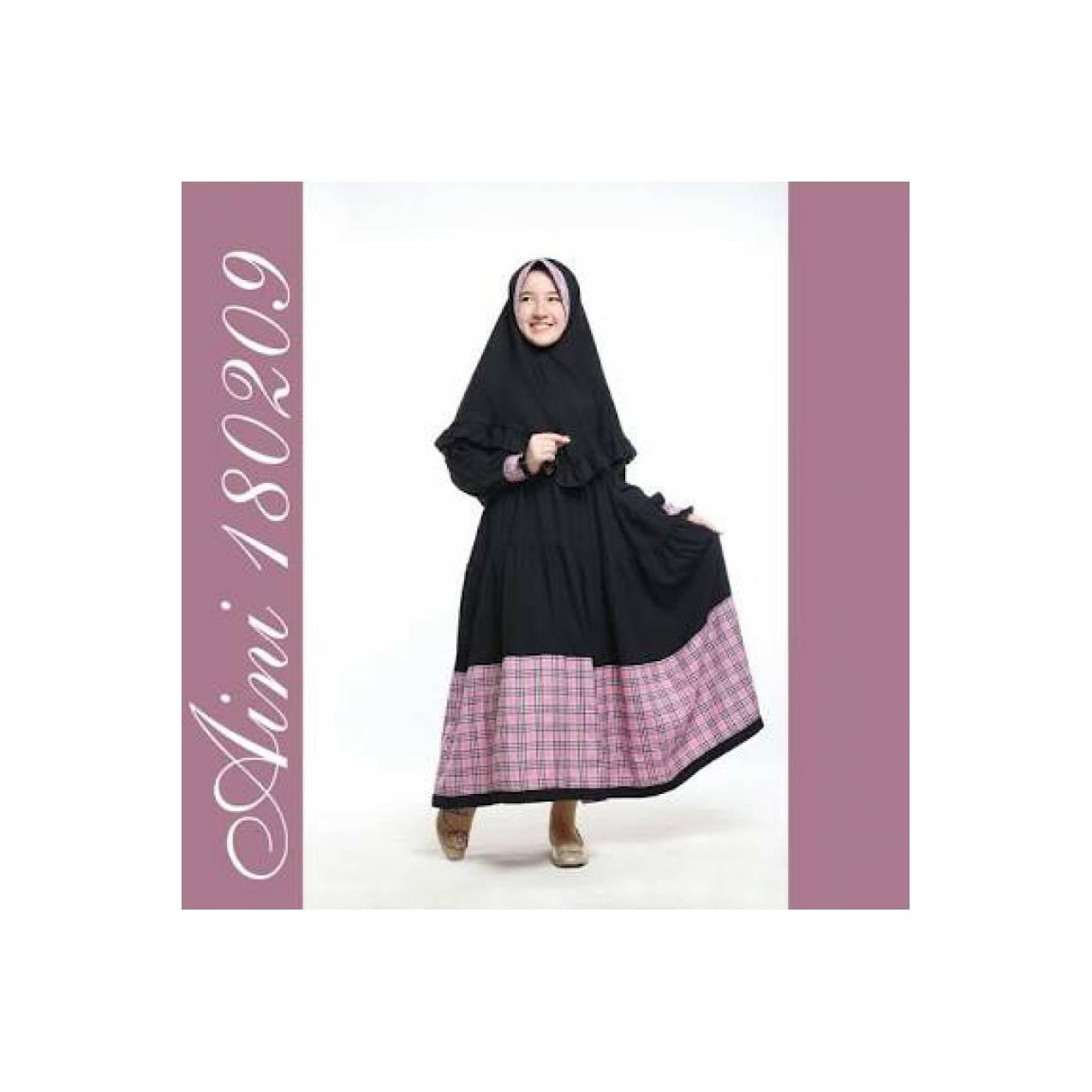 MUBI272 Gamis Anak Terbaru Simple Elegan