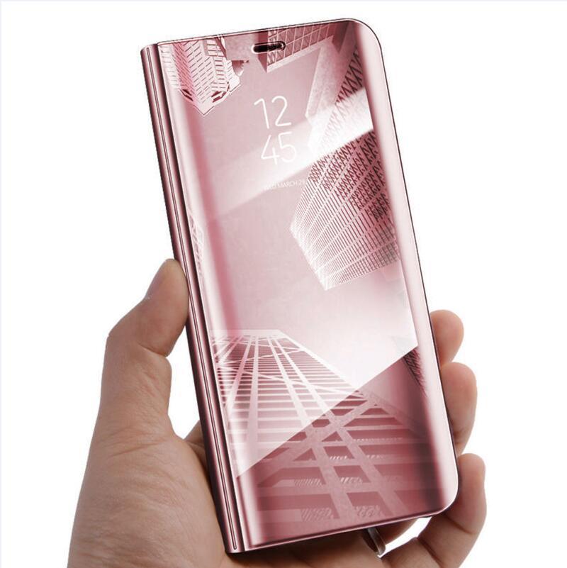 Flip Cover Stand S-View Mirror Case for Asus Zenfone Max Pro M2 ZB631KL
