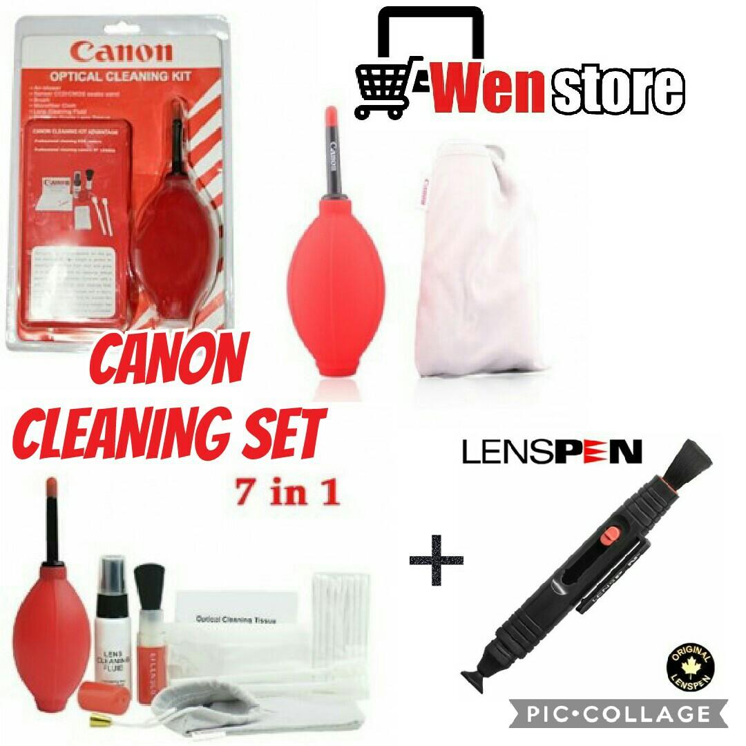 Canon sony nikon cleaning kit pembersih kamera lcd ccd lensa tv laptop smartphone teropong monocular