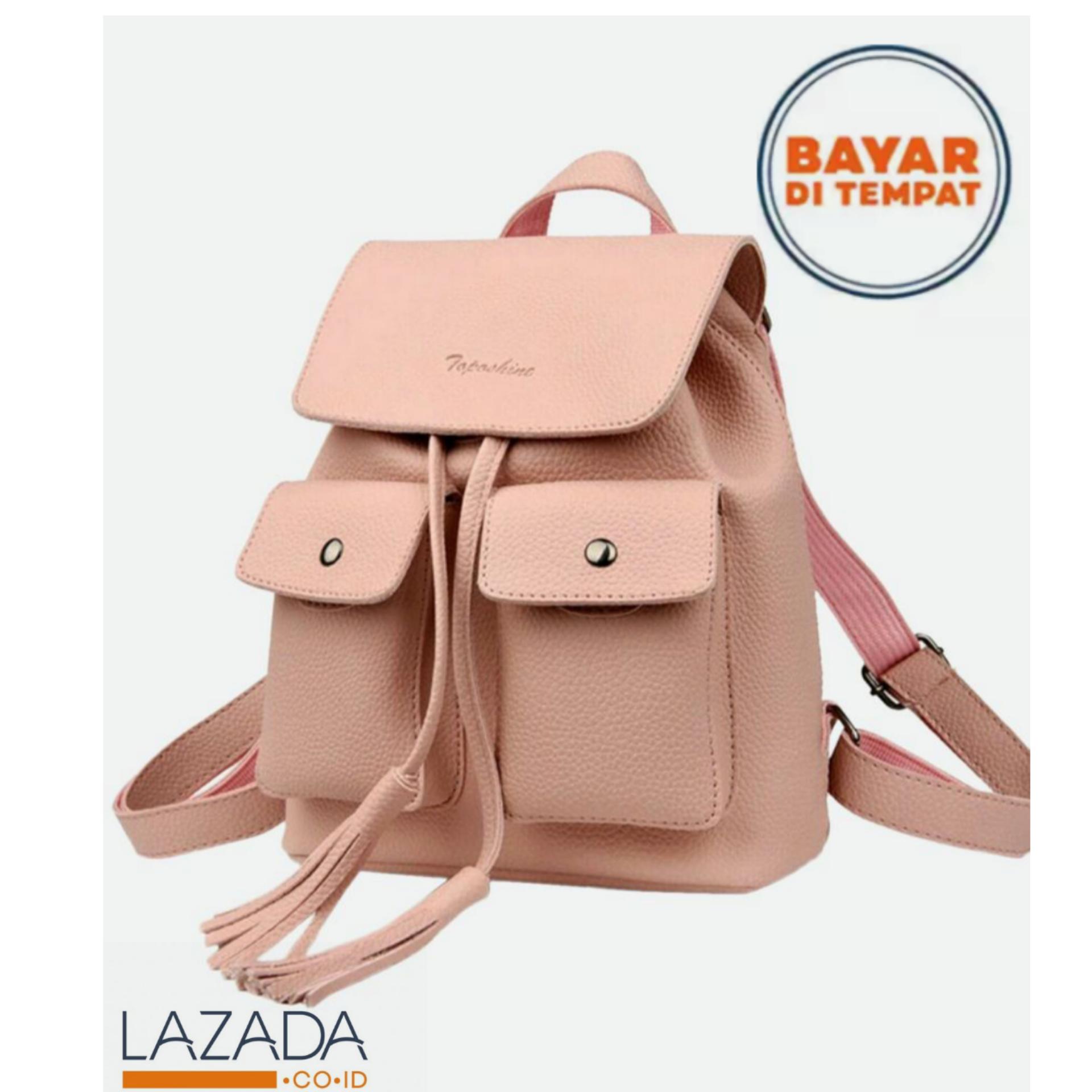 aal brand/hiorin rumbai/backpack mini wanita korean style terbaru/tas ransel wanita paling murah
