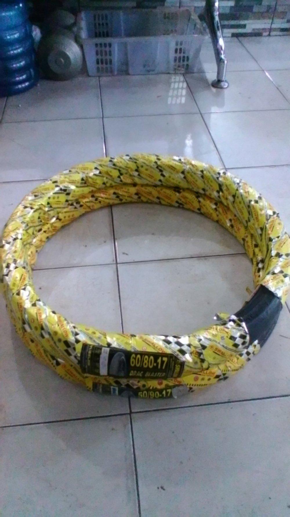 BAN DRAG 1SET DEPAN BELAKANG RING 17 swallow grab it fast
