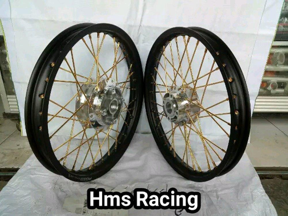 Sepaket Velg Rossi Ring 17 Lebar 140 160 Rx King - Njmx - Ju