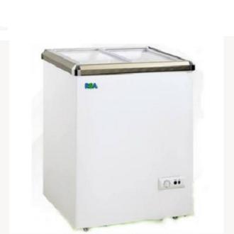 FREEZER RSA XS-110 SLIDING FLAT GLASS KABINET PEMBEKU KUNCI RODA NEW (Gratis Ongkir JADETABEK)