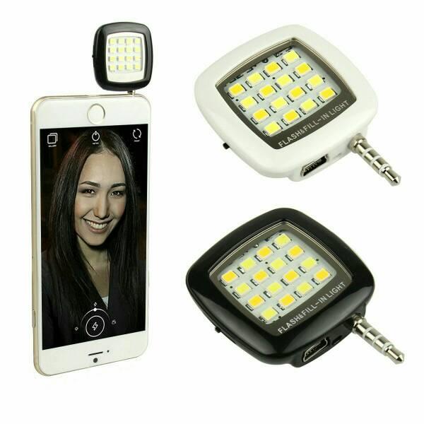 HOT DEALS!! Lampu Selfie HP Smartphone Android Iphone TERMURAH / MURAH / PACKING RAPIH / PENGIRIMAN CEPAT