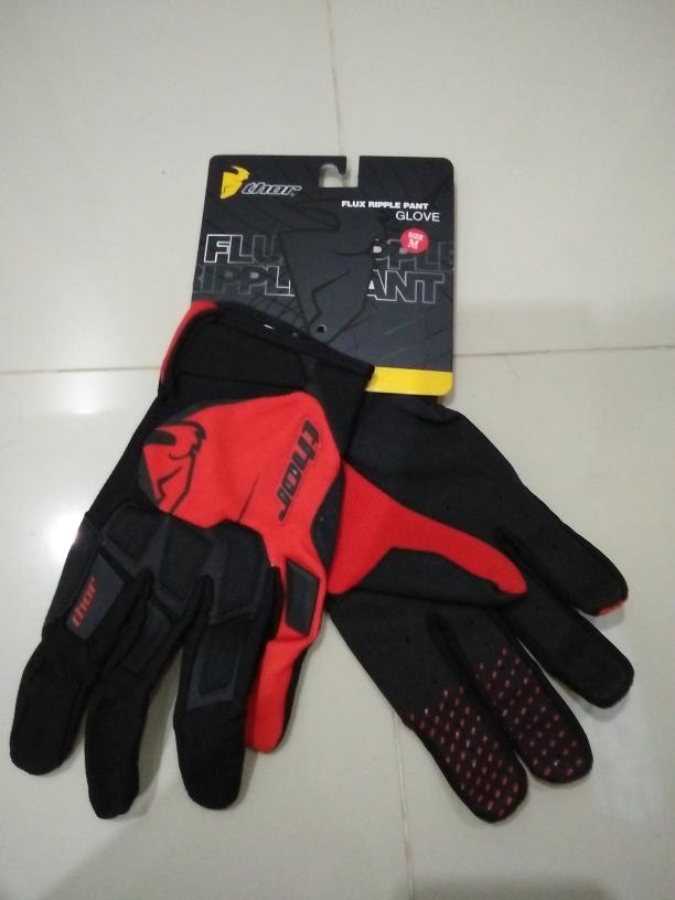 Sarung Tangan Thor Pawtector Hitam Merah