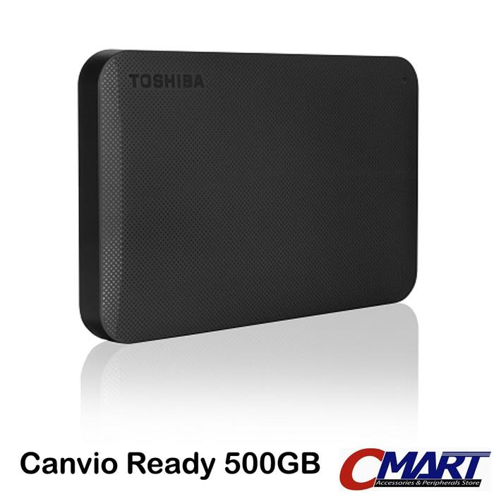 ORIGINAL - Toshiba Canvio Ready 500GB HDD Hardisk Harddisk Eksternal External