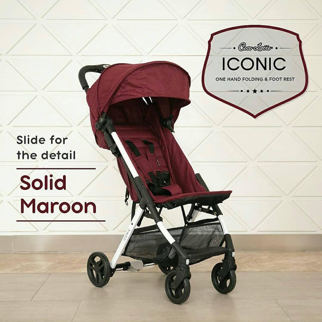 Cocolatte Baby Stroller Iconic 701 Lightweight Travelmate - Kereta Dorong Bayi - Merah Tua Cocolatte Baby Stroller Iconic 701 Lightweight Travelmate - Kereta Dorong Bayi - Merah Tua