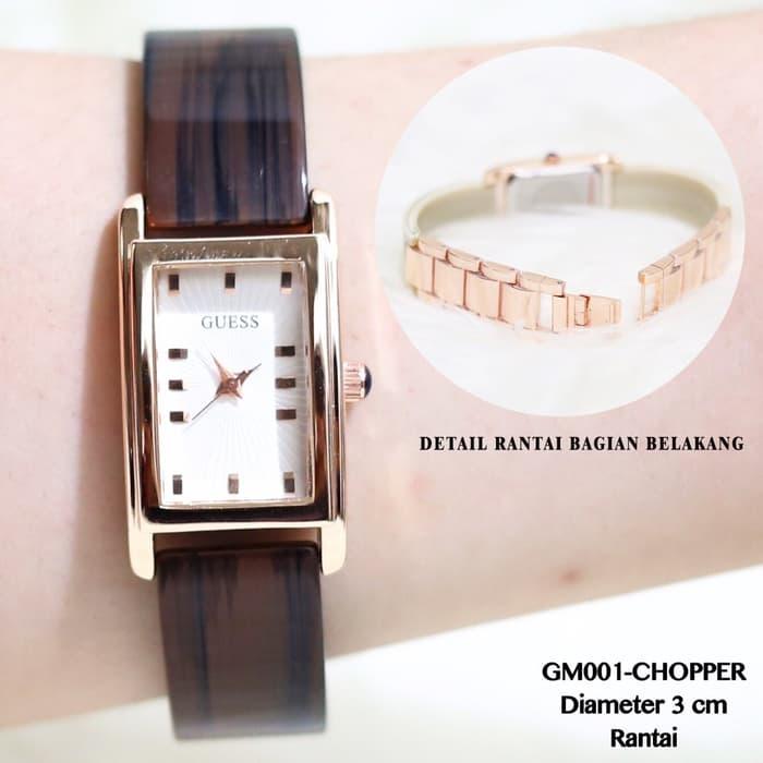Jam tangan wanita guess rantai kotak grosir jakarta termurah HOT