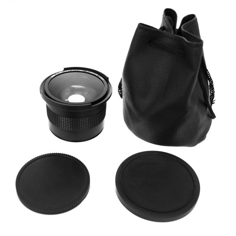 Osman 0.35X58 Mm 52 Mm Lensa Mata Ikan untuk Canon 70D 60D 7D 6D 700D 650D 600D 550D 500D