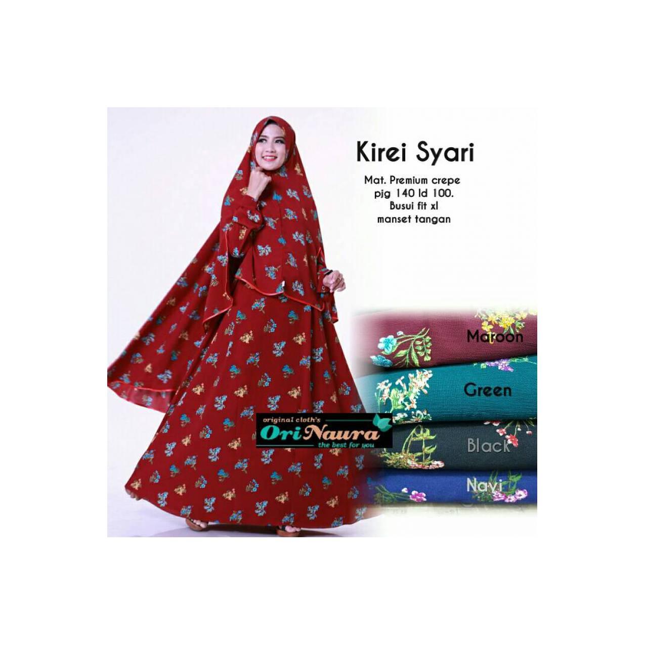 GAMIS SYARI OKI : KIREI SYARI BY NAURA