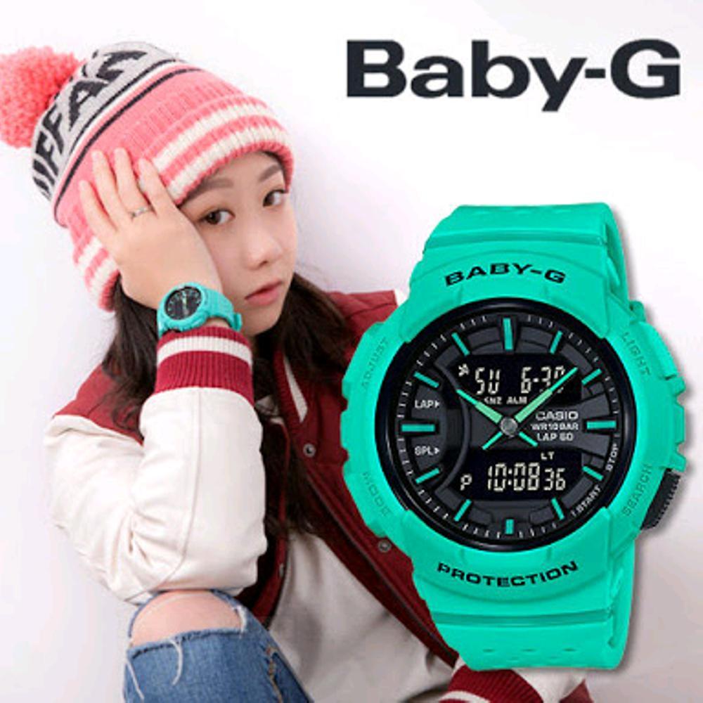 Jam Tangan Wanita Casio Baby-G BGA-240-3ADR Original & Bergaransi MMBKL