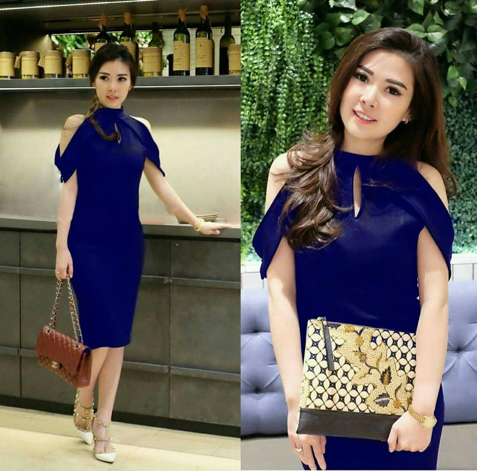 dress wanita /baju terusan wanita terbaru GE FASHION