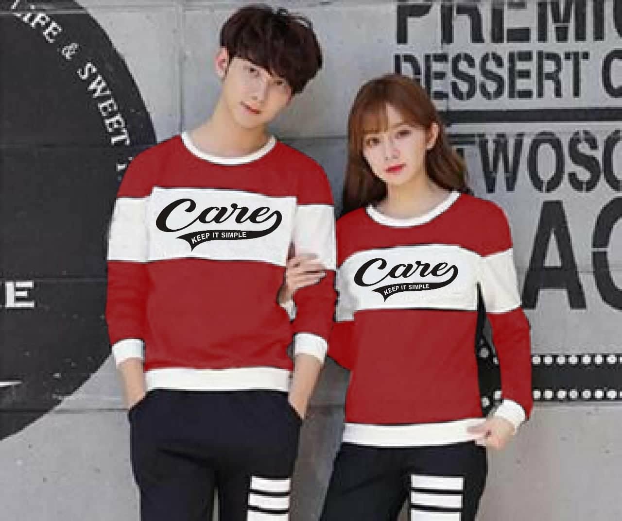 ... COWOK DAN CEWEK. IDR 75,699 IDR75699. View Detail. JS - Baju Kaos Couple Care Keep / Kaos Lengan Panjang / T-Shirt Couple