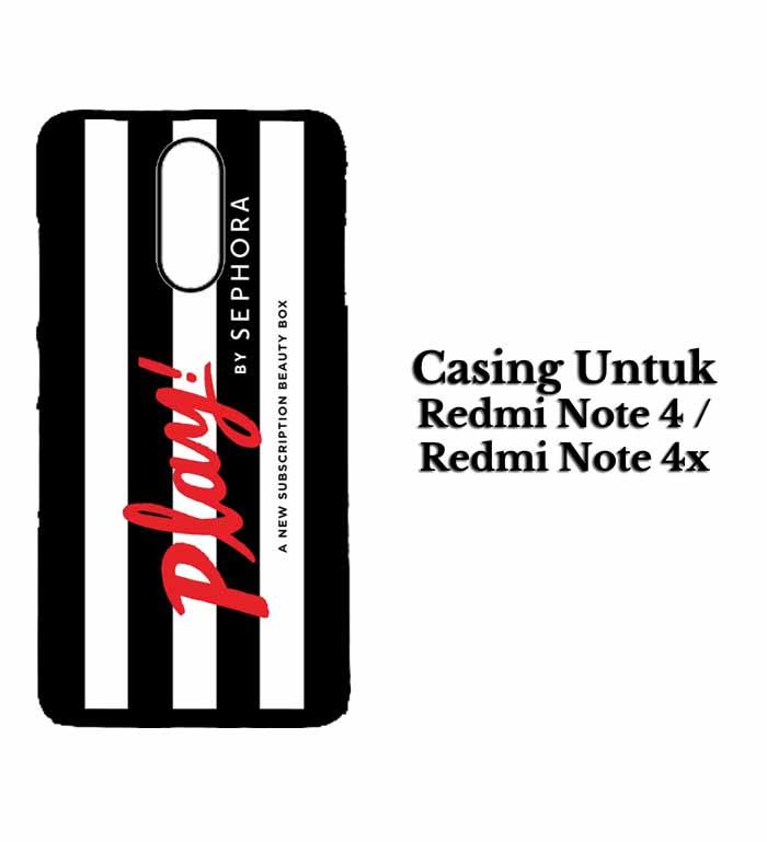 Casing XIAOMI REDMI NOTE 4X Play by Sephora Hardcase Custom Case Se7enstores