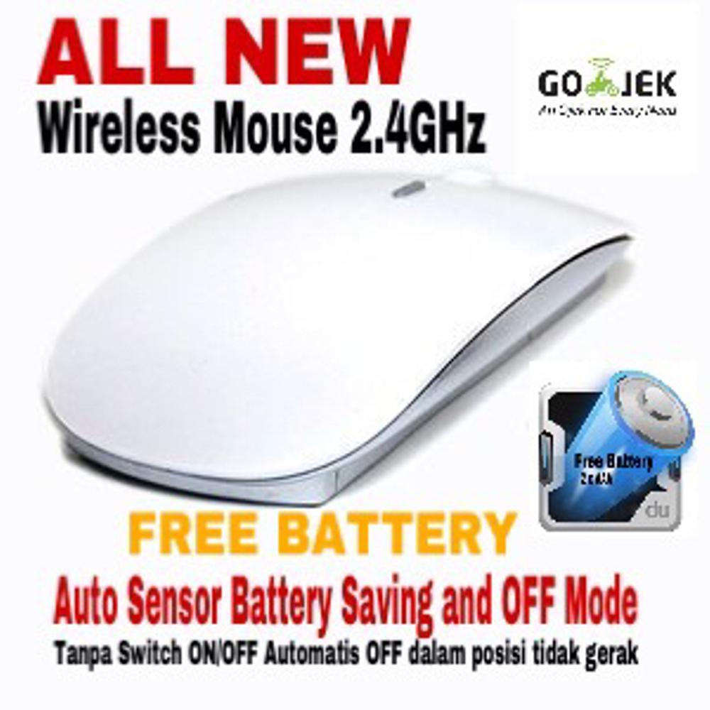 Magic Mouse Wireless 2.4Ghz Compatible For PC Laptop/Notebook di lapak AppShoppe appshoppe