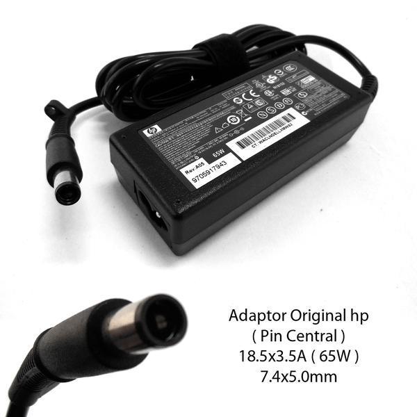 HP Original Adaptor Charger Laptop Notebook Compaq presario CQ42 CQ43 CQ45 CQ50 CQ60 CQ70 18.5v 3.5A Jarum (7.4*5.0) Special