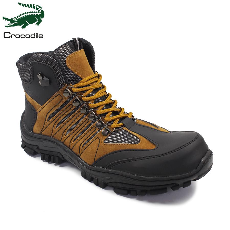 sepatu boots safety crocodile wolverine bikers kerja proyek hiking touring lapangan