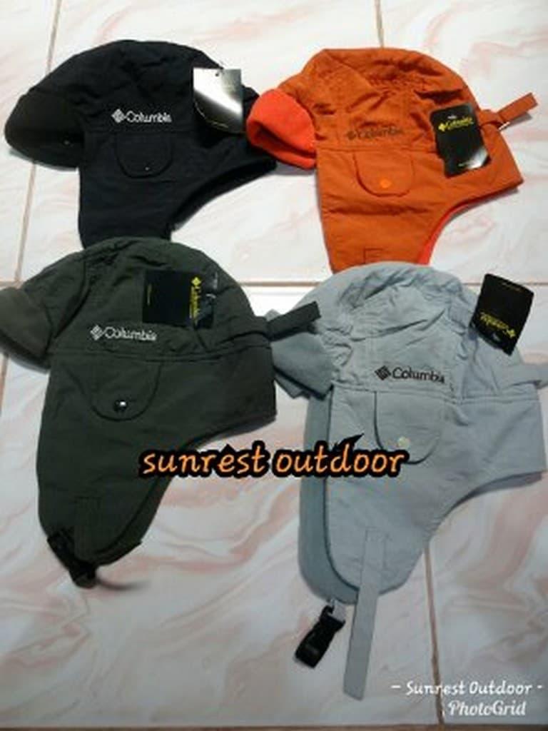TOPI KUPLUK WINDSTOPPER MEREK COLUMBIA BUKAN EIGER REI CONSINA TN