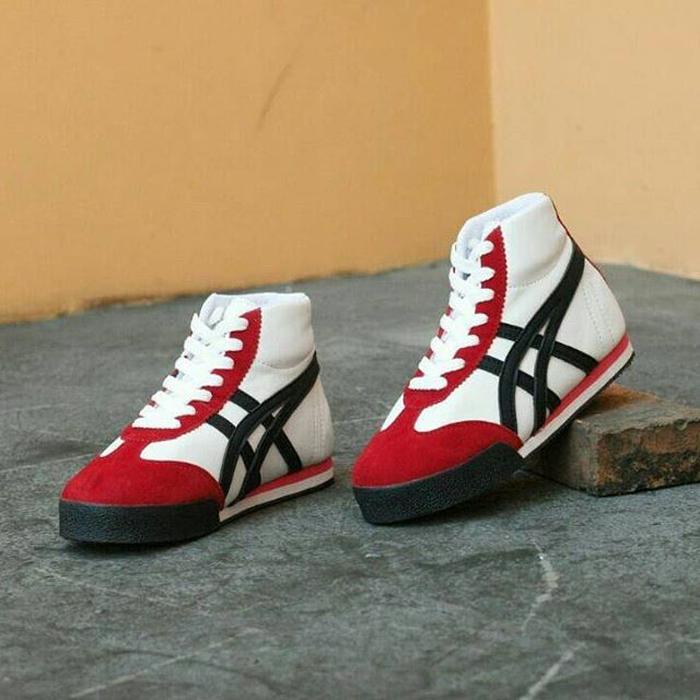 TERLARIS Asics onitsuka high kids / sepatu anak / kado anak / sneakers PROMO