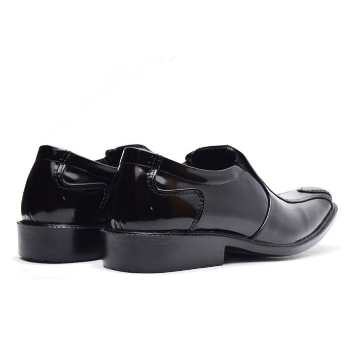 Promo Termurah Sepatu Pantofel Pria - PREMIUM Wetan Gianyar - Big Size 44-45 Dan 46 - Hitam- 44