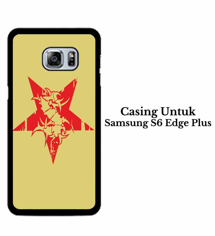 Casing SAMSUNG S6 EDGE PLUS sepultura logo Hardcase Custom Case Se7enstores