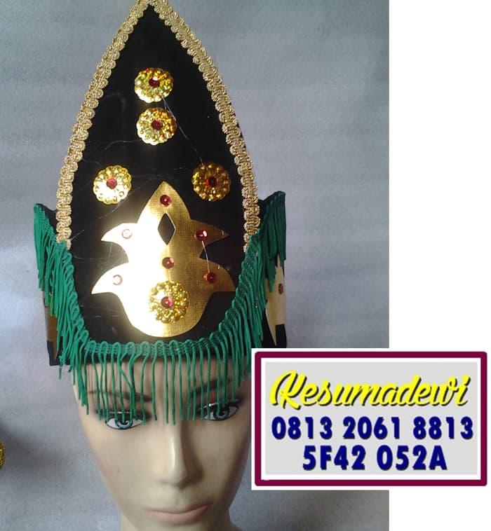 Promo: Mahkota Pria Gorontalo Baju Adat Karnaval Kostum Tari Anak Tradisional - ready stock