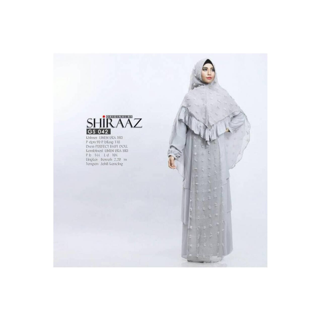 Gamis Pesta tile bordir Eksklusif mix ceruty