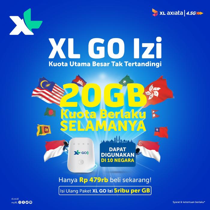 Movimax MV003 Mifi Wifi XL GO 3G 4G Unlocked + XL IZI 20GB