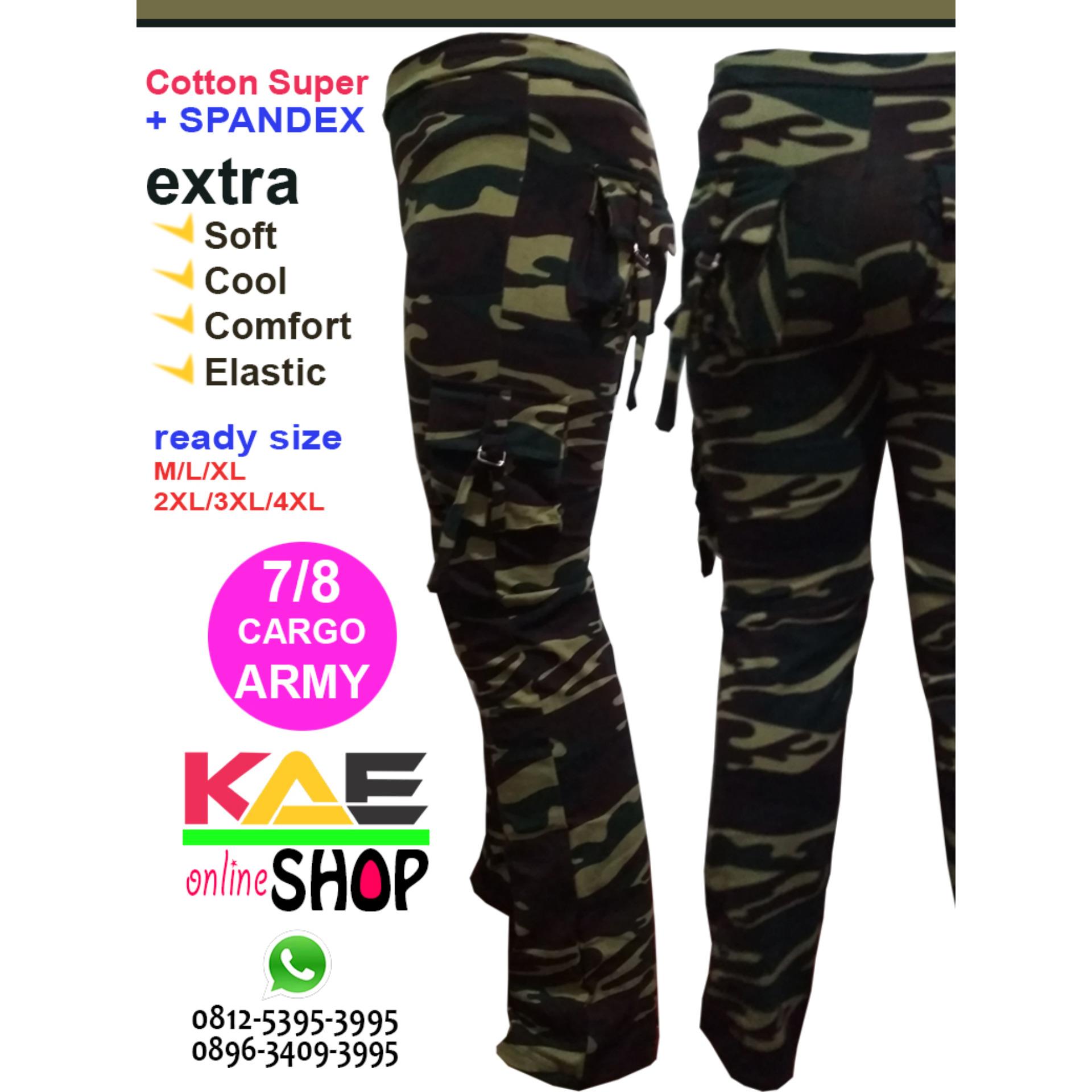 Celana Senam cargo army panjang