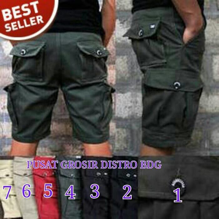 Celana Cargo DC Vans Pendek/PDL Pendek/Celana Kargo Gunung Pendek