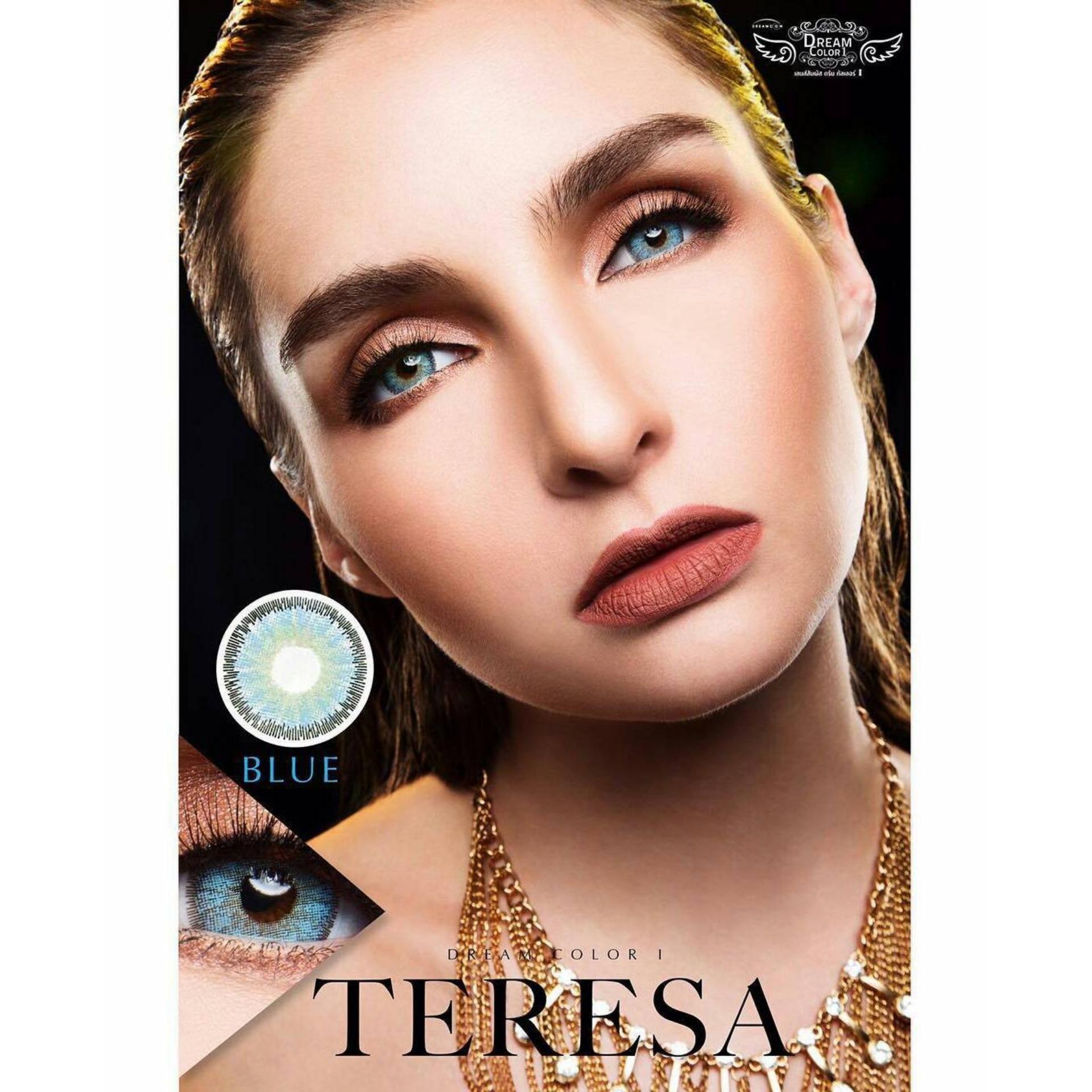 Teresa Softlens Dream Color + Free Lenscase - Blue