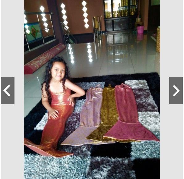 Baju Renang Mermaid Kostum Renang Anak Duyung Princess - HARGA GROSIR